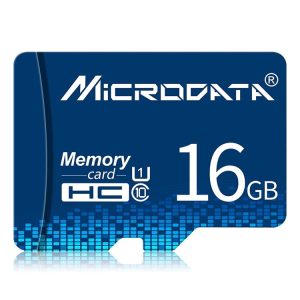 MICRODATA 16GB U1 Blue TF (Micro SD) Memory Card