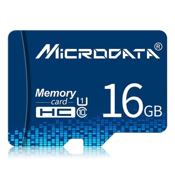 MICRODATA 16GB U1 Blue TF (Micro SD) Memory Card - Image 2