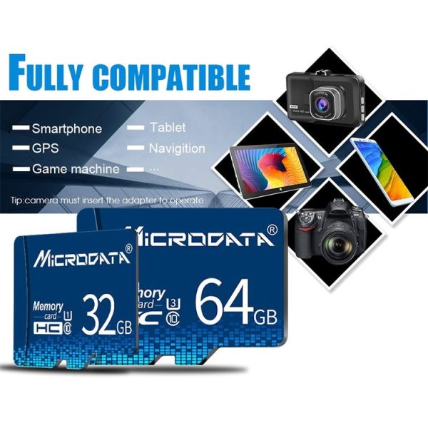 MICRODATA 16GB U1 Blue TF (Micro SD) Memory Card - Image 6