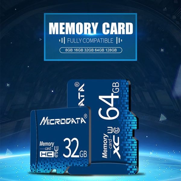 MICRODATA 32GB U1 Blue TF (Micro SD) Memory Card - Image 10