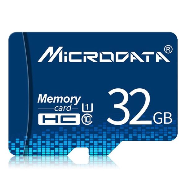 MICRODATA 32GB U1 Blue TF (Micro SD) Memory Card - Image 2