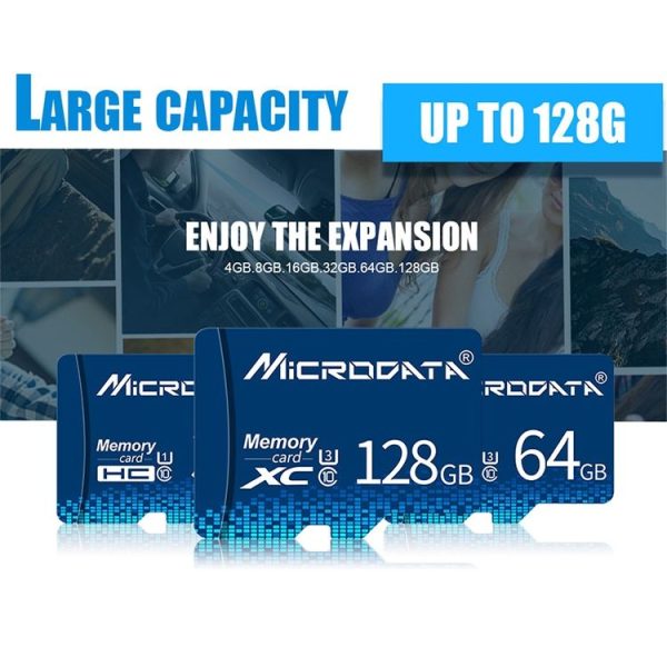 MICRODATA 32GB U1 Blue TF (Micro SD) Memory Card - Image 7