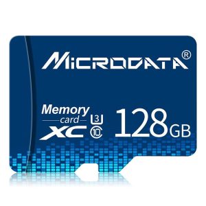 MICRODATA 128GB U3 Blue TF (Micro SD) Memory Card