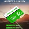 MICRODATA 128GB U3 Green and White TF (Micro SD) Memory Card - Image 9