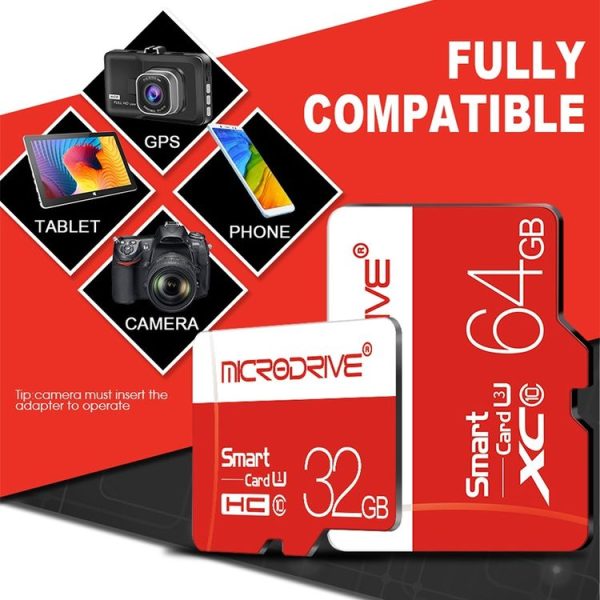Microdrive128GB Class 10 High Speed Class 10 Micro SD (TF) Memory Card - Image 8