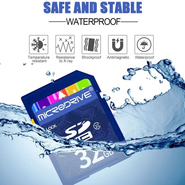 Microdrive 32GB High Speed Class 10 SD Memory Card for All Digital Devices with SD Card Slot - Image 4