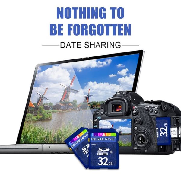 Microdrive 32GB High Speed Class 10 SD Memory Card for All Digital Devices with SD Card Slot - Image 5