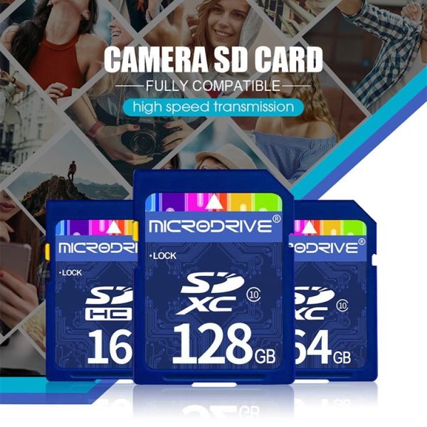 Microdrive 128GB High Speed Class 10 SD Memory Card for All Digital Devices with SD Card Slot - Image 8