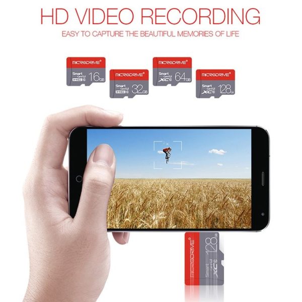 Microdrive 128GB High Speed Class 10 Micro SD (TF) Memory Card - Image 4