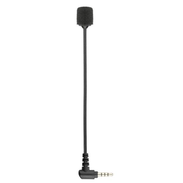 BOYA BY-UM4 3.5mm Interface Plug Live Show Omni-directional Condenser Mic Mini Flexible Microphone for iPhone, Galaxy, Huawei, LG and other Smartphones (Black) - Image 2