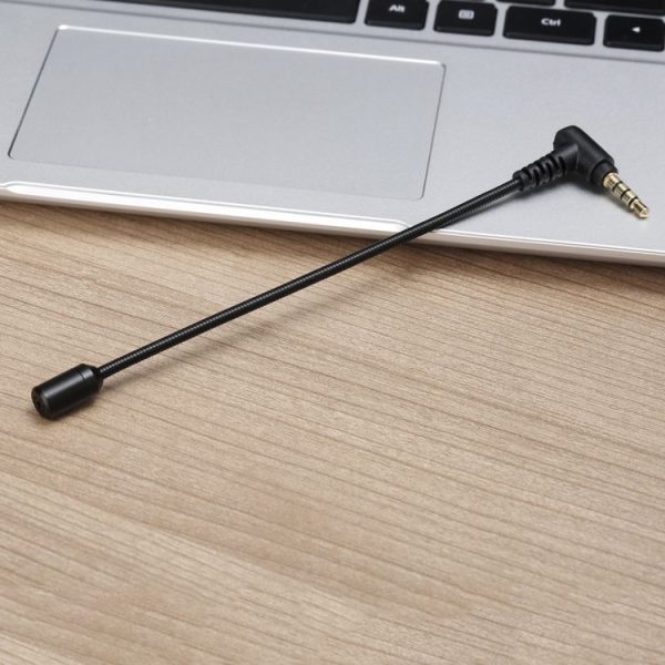BOYA BY-UM4 3.5mm Interface Plug Live Show Omni-directional Condenser Mic Mini Flexible Microphone for iPhone, Galaxy, Huawei, LG and other Smartphones (Black) - Image 4