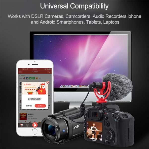 YICHUANG YC-VM100 3.5mm Port Portable Pointing Noise Reduction Microphone - Image 15