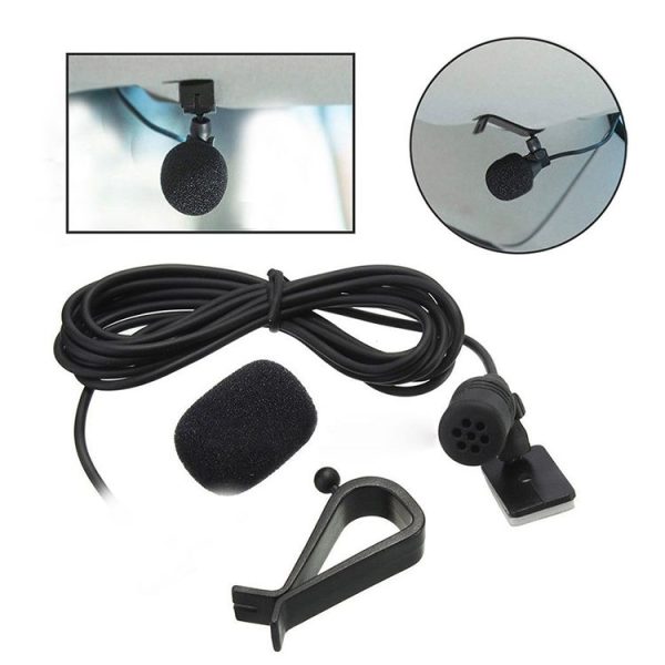 ZJ015MR RCA Lotus Plug Car Navigation DVD External Paste Microphone, Length: 3m - Image 5