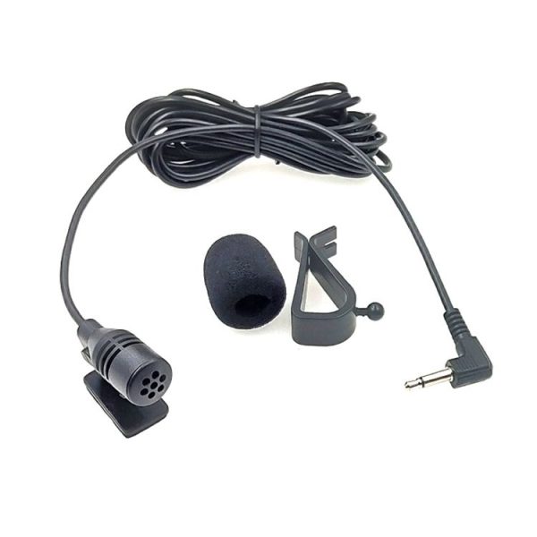 ZJ015MR Mono 3.5mm Angle Head Plug Car Navigation DVD External Paste Microphone, Length: 3m - Image 2