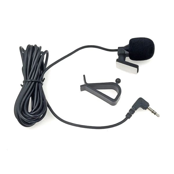 ZJ015MR Stereo 3.5mm Angle Head Plug Car Navigation DVD External Paste Microphone, Length: 3m - Image 3
