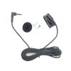 ZJ025MR Stick-on Clip-on Lavalier Stereo Microphone for Car GPS / Bluetooth Enabled Audio DVD External Mic, Cable Length: 3m, 90 Degree Elbow 3.5mm Jack - Image 2