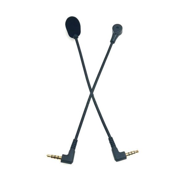 ZJ033MR-03 17cm 4 Level Pin 3.5mm Angle Head Plug Gaming Headset Sound Card Live Microphone - Image 2