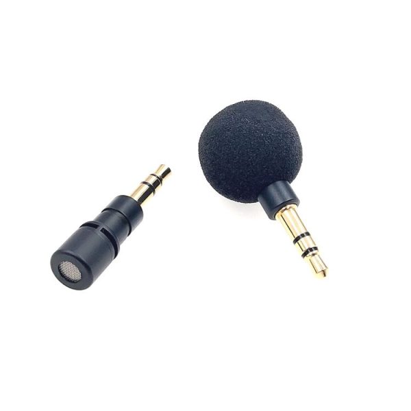 ZJ040MR Stereo 3.5mm Mobile Phone Tablet Laptop Electronic Equipment Mini Straight Microphone - Image 2