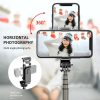 L03 Aluminum Alloy Foldable Bluetooth Tripod Selfie Stick (Black) - Image 9