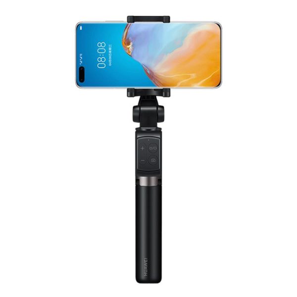 Original Huawei Wireless Bluetooth Tripod Self Timer Selfie Stick (Black) - Image 2