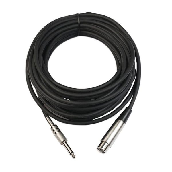 5m XLR 3-Pin Female to 1 / 4 inch (6.35mm) Mono Shielded Microphone Mic Cable - Image 3