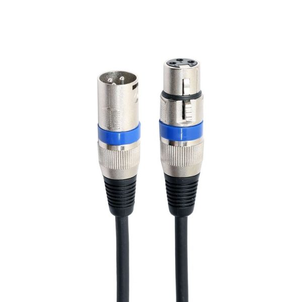 1.8m 3-Pin XLR Male to XLR Female MIC Shielded Cable Microphone Audio Cord - Image 2