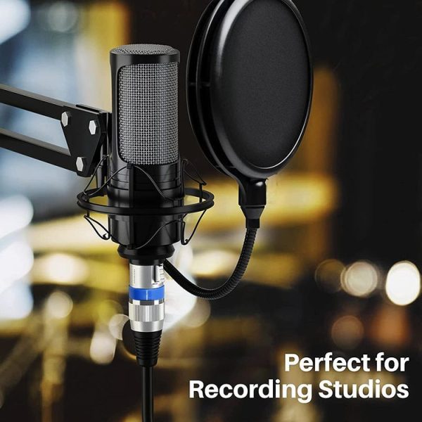 1.8m 3-Pin XLR Male to XLR Female MIC Shielded Cable Microphone Audio Cord - Image 5