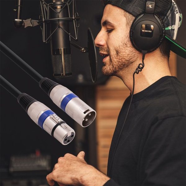 1.8m 3-Pin XLR Male to XLR Female MIC Shielded Cable Microphone Audio Cord - Image 7