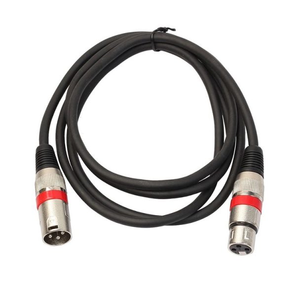 1.8m 3-Pin XLR Male to XLR Female MIC Shielded Cable Microphone Audio Cord - Image 3