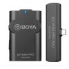 BOYA BY-WM4 Pro K5 Dual-Channel 2.4G Wireless Lavalier Microphone System with Transmitter and Type-C Receiver for Smartphones and Cameras - Image 2