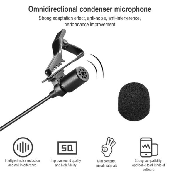 BOYA BY-WM4 Pro K5 Dual-Channel 2.4G Wireless Lavalier Microphone System with Transmitter and Type-C Receiver for Smartphones and Cameras - Image 4
