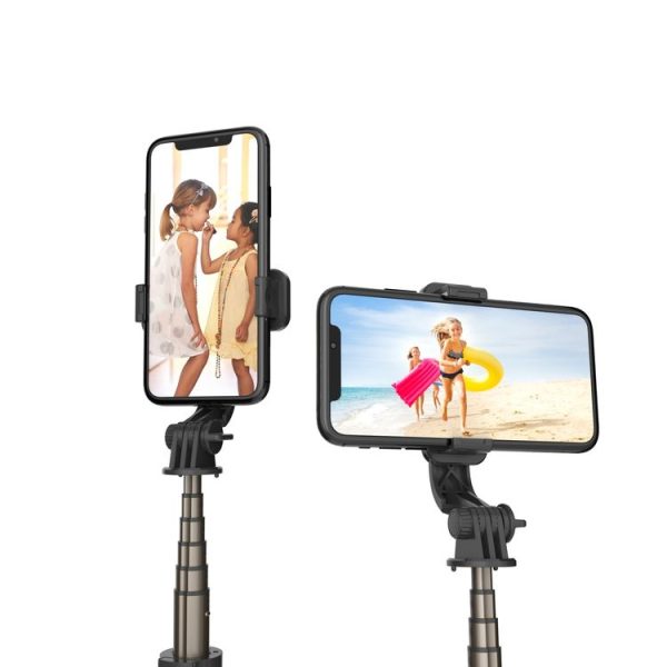 L10 Mini Bluetooth Selfie Stick Tripod Mobile Phone Holder (Black) - Image 5