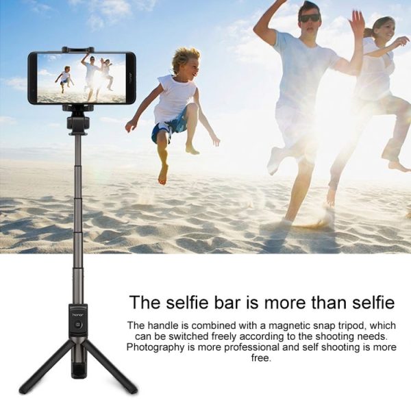 Huawei CF15 Pro Mobile Phone Bluetooth Mini Selfie Stick Live Floor Tripod Bracket (Black) - Image 7