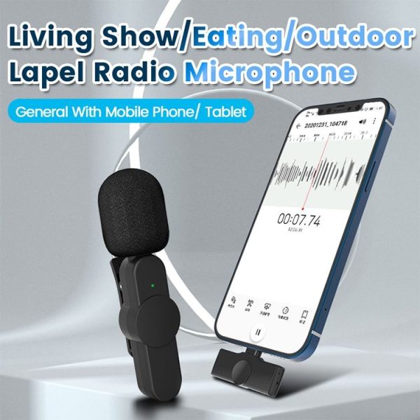 EP033T 8 Pin Interface Lavalier Wireless Radio Microphone - Image 2