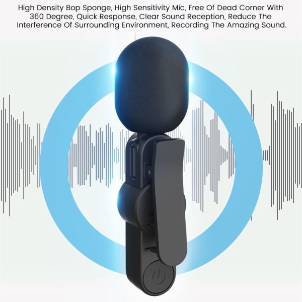 EP033T 8 Pin Interface Lavalier Wireless Radio Microphone - Image 4