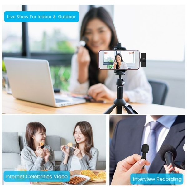 EP033T 8 Pin Interface Lavalier Wireless Radio Microphone - Image 8