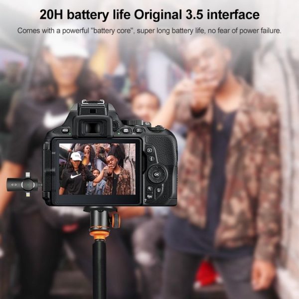 AP031-2 3 in 1 Noise Reduction Lavalier Wireless Microphone with Mic - Image 3