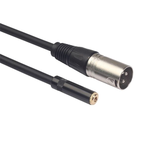TC227K17-03 3.5mm Female to XLR Male Audio Cable, Length: 0.3m - Image 3
