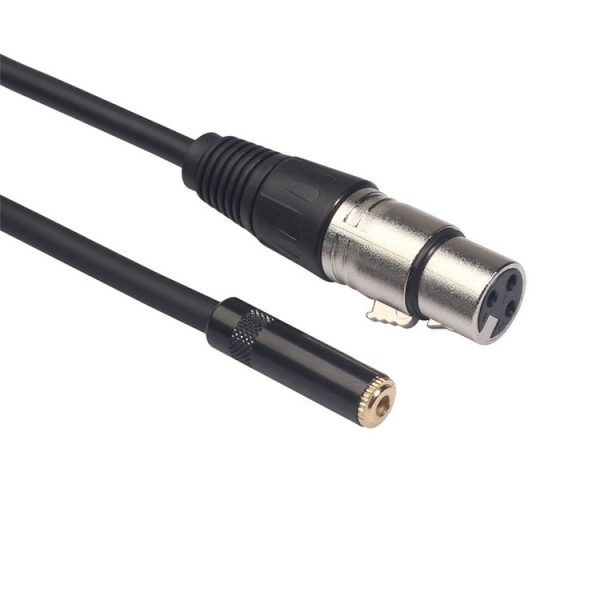 TC227K18-03 3.5mm Female to XLR Female Audio Cable, Length: 0.3m - Image 3