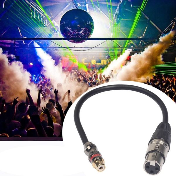 TR026K18-03 RCA Female to XLR Female Audio Cable, Length: 0.3m - Image 5