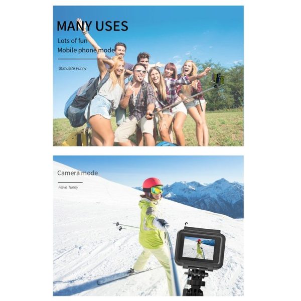 L02 100cm Multi-function Adjustable Bluetooth Self-timer Pole Tripod Selfie Stick (White) - Image 10