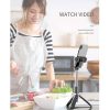 L02 100cm Multi-function Adjustable Bluetooth Self-timer Pole Tripod Selfie Stick (White) - Image 9