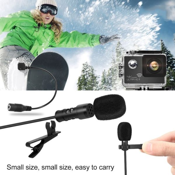 Yanmai R955 Clip-on Lapel Mic Lavalier Omni-directional Double Condenser Microphone, For Live Broadcast, Show, KTV, etc - Image 8