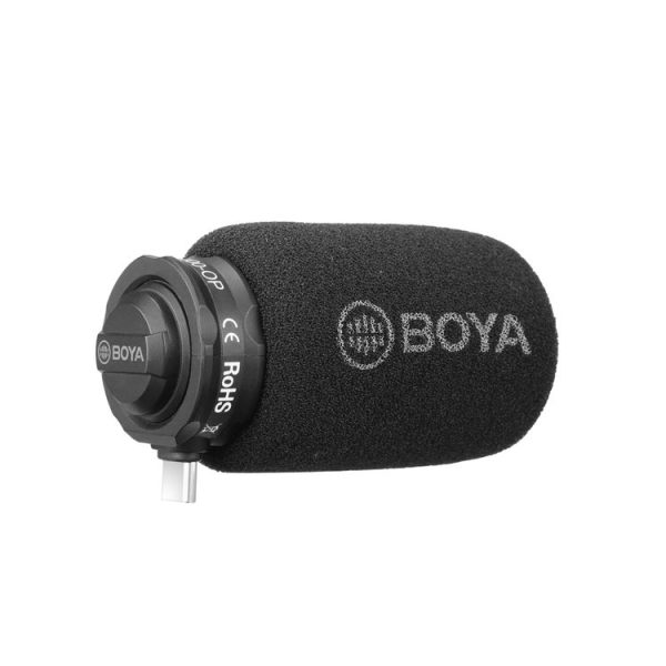 BOYA BY-DM100-OP For DJI OSMO Pocket Camera Dedicated Digital Condenser Microphone (Black) - Image 4