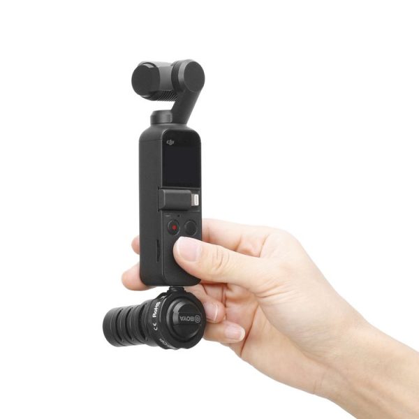 BOYA BY-DM100-OP For DJI OSMO Pocket Camera Dedicated Digital Condenser Microphone (Black) - Image 5