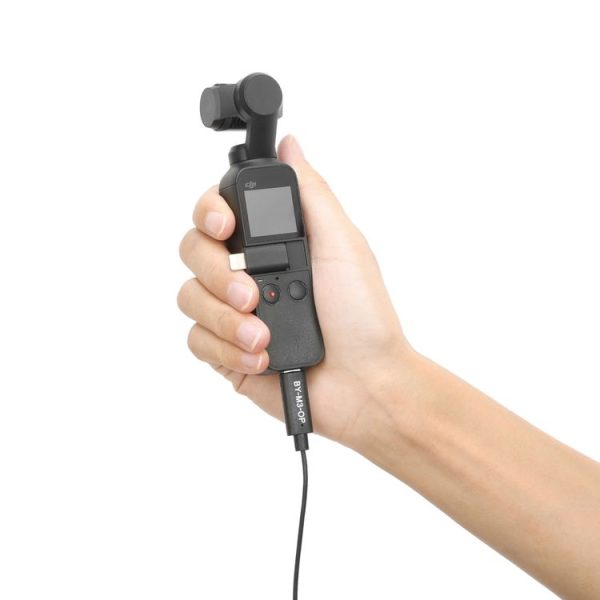 BOYA BY-M3-OP For DJI OSMO Pocket Clip-on Digital Lavalier Microphone (Black) - Image 6