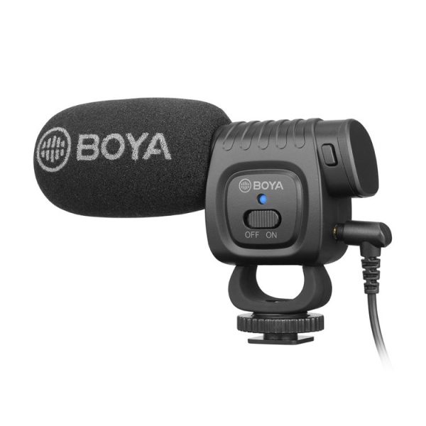 BOYA Portable Mini Condenser Live Show Video Recording Microphone for DSLR / Smart Phones - Image 2