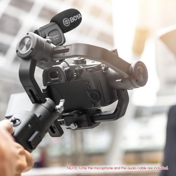 BOYA Portable Mini Condenser Live Show Video Recording Microphone for DSLR / Smart Phones - Image 8