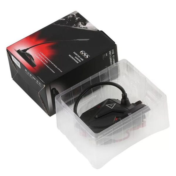 G55 Capacitive Gaming Microphone with LED Indicator (Black) - Image 6