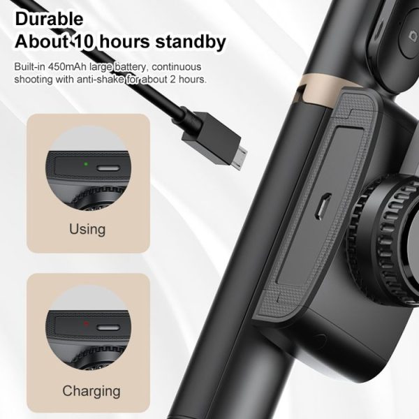 Yesido SF14 Handheld Foldable Shooting Holder Tripod Selfie Stick - Image 7